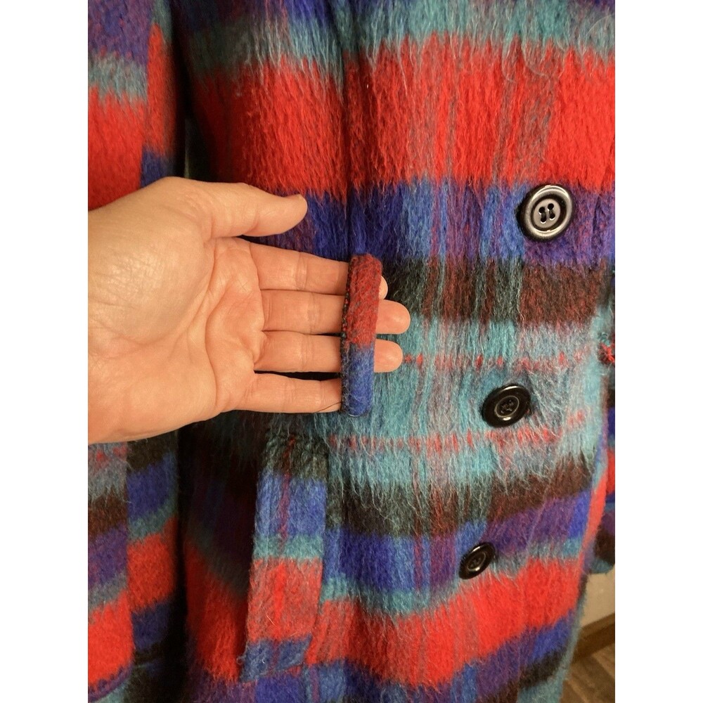BKE Buckle Peacoat Medium Women’s Jacket Multi Color Outerwear - Picture 4 of 10
